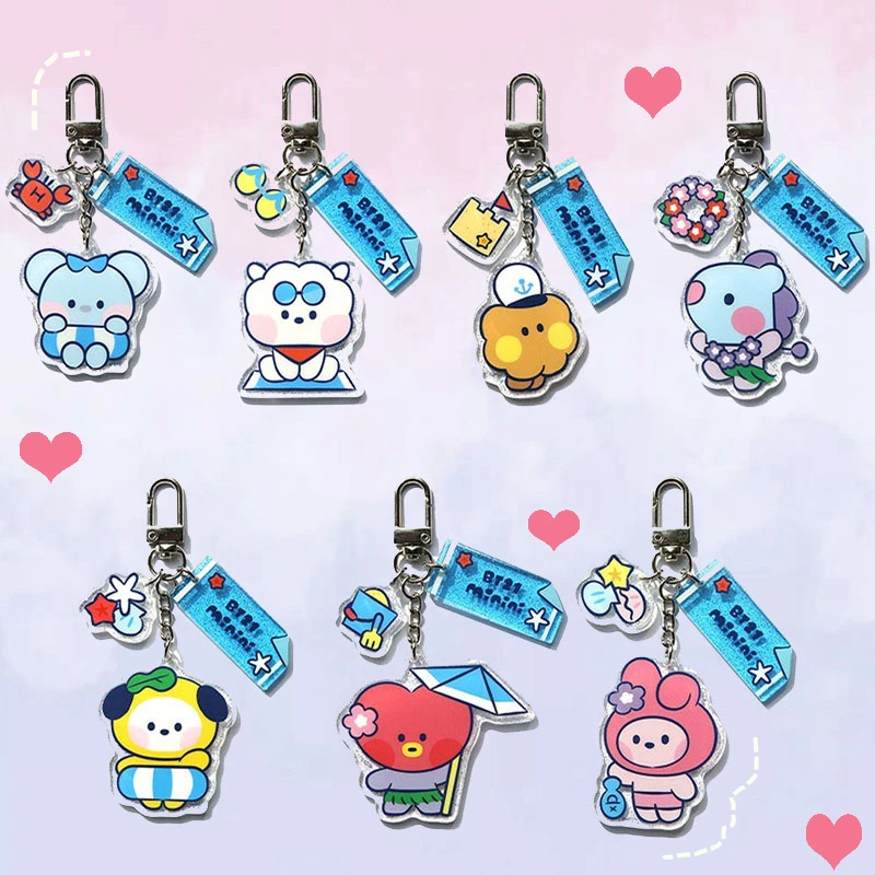 Kawaii Bt21 Anime Keychain Bts Kpop Stars Peripheral Tata Rj Chimmy Cooky Shooky Bags Pendants Cartoon Cute Ornament Accessories
Kawaii Bt21 Anime Keychain Bts Kpop Stars Peripheral Tata Rj Chimmy Cooky Shooky Bags Pendants Cartoon Cute Ornament Accessories