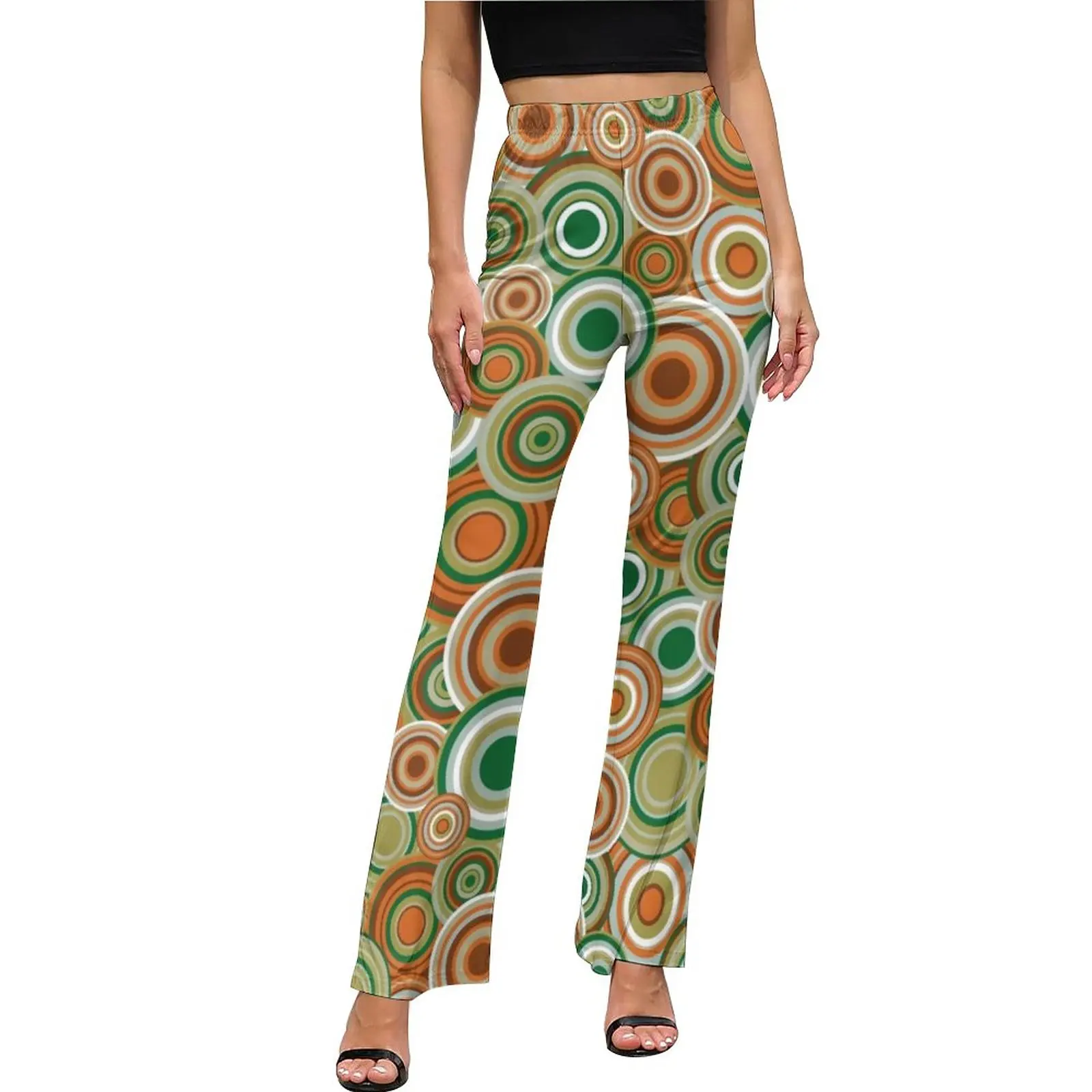 Retro 70s Circles Casual Pants Spring Psychedelic Pattern Trendy Print Flare Trousers Elastic Slim Stretch Street Fashion Pants
Retro 70s Circles Casual Pants Spring Psychedelic Pattern Trendy Print Flare Trousers Elastic Slim Stretch Street Fashion Pants