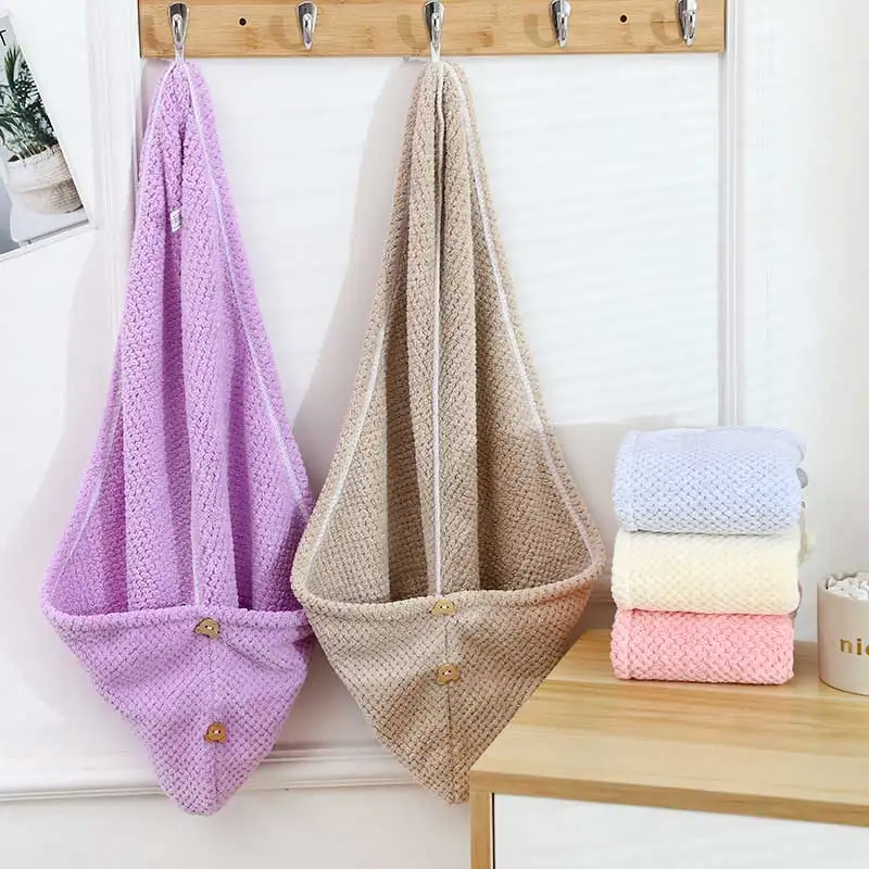 Soft Coral Velvet Women Towels Quick Drying Absorbent Bath Shower Washcloth Kitchen Cleaning Bathroom Cloth Hair Towel Cap
Soft Coral Velvet Women Towels Quick Drying Absorbent Bath Shower Washcloth Kitchen Cleaning Bathroom Cloth Hair Towel Cap