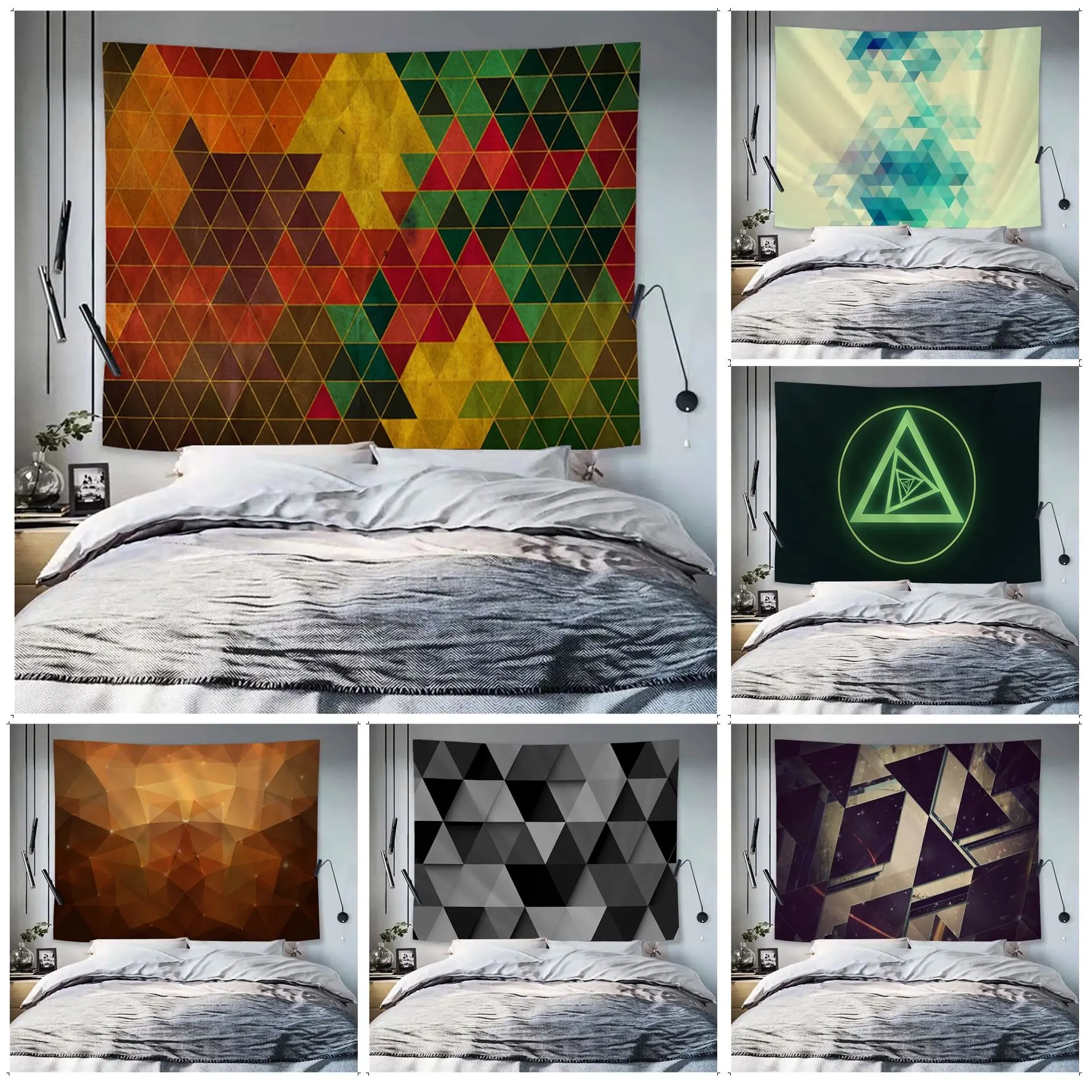 Triangle Geometry Anime Tapestry Home Decoration Hippie Bohemian Decoration Divination Kawaii Room Decor
Triangle Geometry Anime Tapestry Home Decoration Hippie Bohemian Decoration Divination Kawaii Room Decor