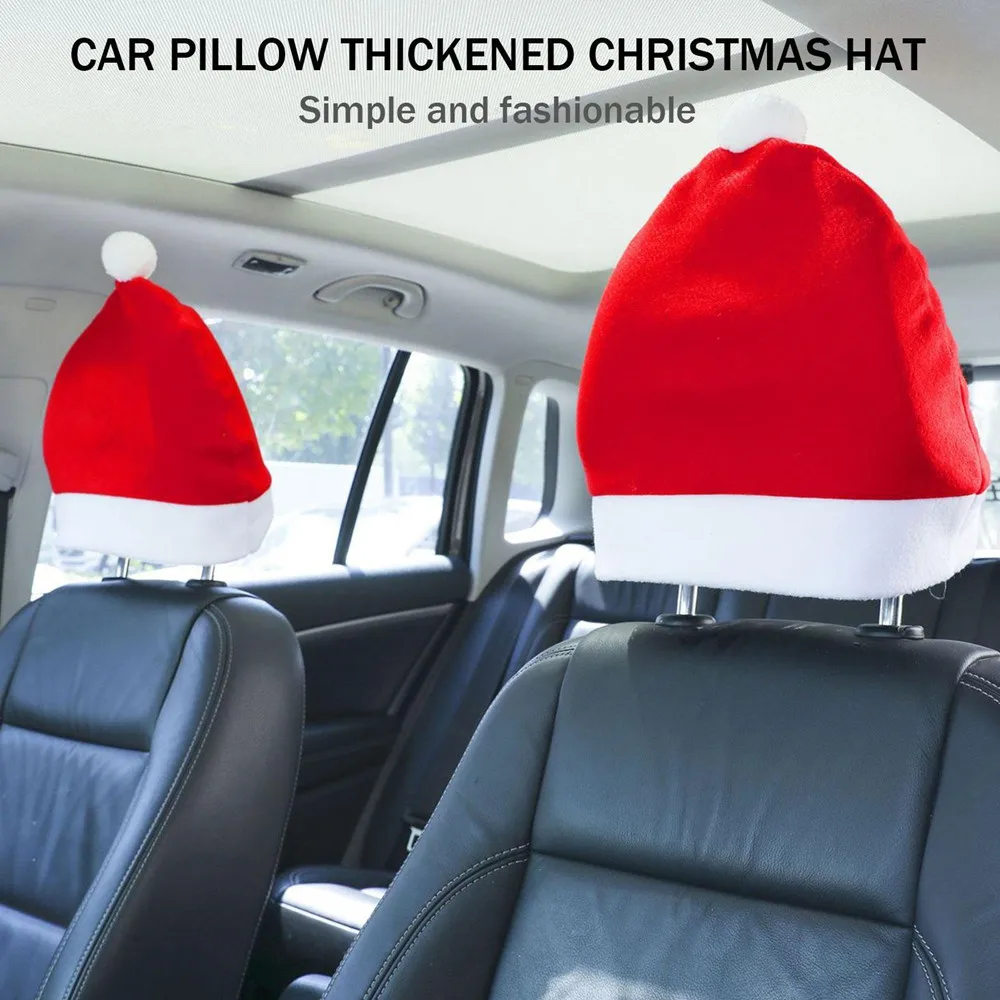 Car Seat Headrest Cover Santa Claus Hat Headrest Covers Cute Car Interior Christmas Decorations Interior Accessories
Car Seat Headrest Cover Santa Claus Hat Headrest Covers Cute Car Interior Christmas Decorations Interior Accessories