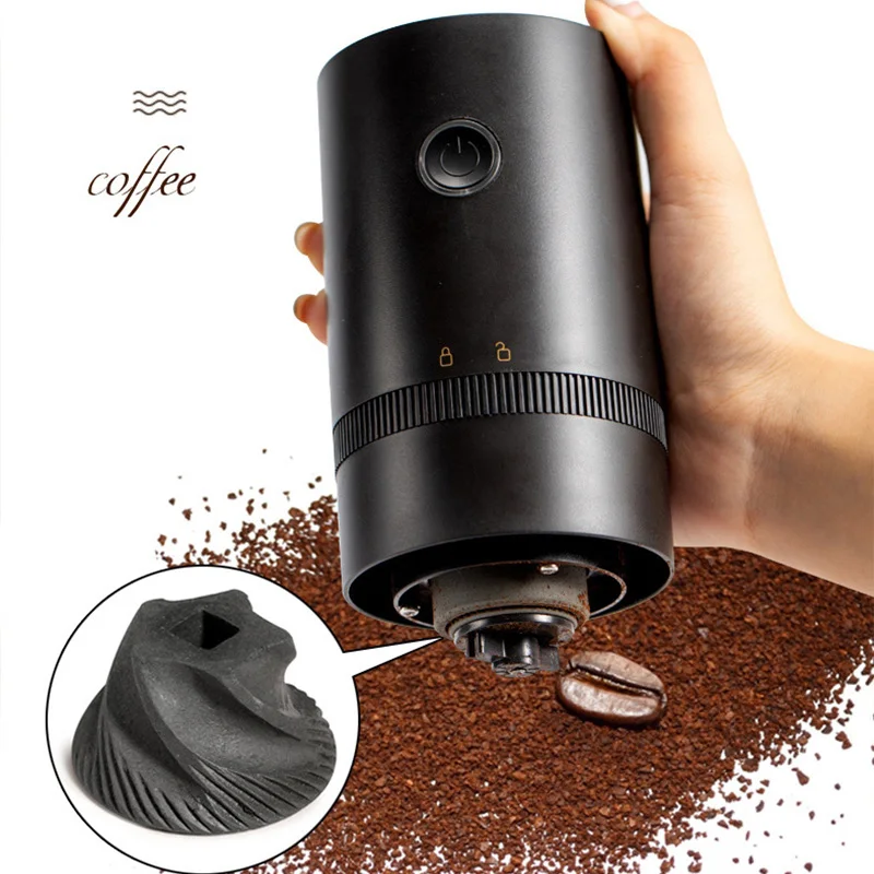 Electric Coffee Grinder Automatic Beans Mill Portable USB Charge for Home Travel Profession Ceramic Grinding Core Coffee Beans
Electric Coffee Grinder Automatic Beans Mill Portable USB Charge for Home Travel Profession Ceramic Grinding Core Coffee Beans