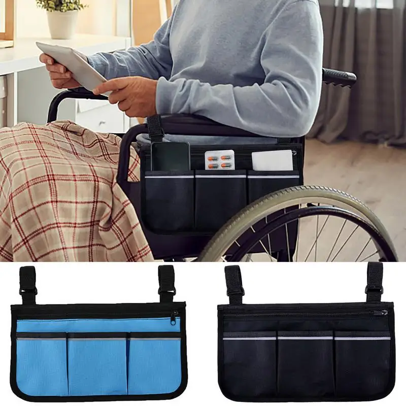 Wheelchair Side Organizer Storage Bag Wheel Chair Side Bags Wheelchair Armrest Accessories Wheelchair Side Pouch Bag For Walkers
Wheelchair Side Organizer Storage Bag Wheel Chair Side Bags Wheelchair Armrest Accessories Wheelchair Side Pouch Bag For Walkers