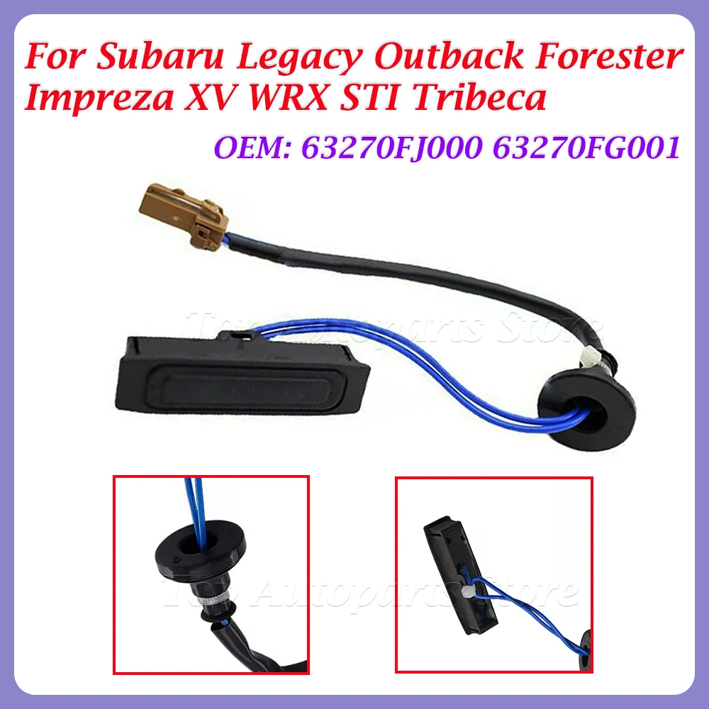 Кнопка переключения заднего багажника для Subaru Legacy Outback Forester Impreza XV WRX STI Tribeca 63270FG001, кнопки заднего багажника 63270FJ000
Кнопка переключения заднего багажника для Subaru Legacy Outback Forester Impreza XV WRX STI Tribeca 63270FG001, кнопки заднего багажника 63270FJ000