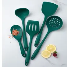 Cookware Kitchenware Heat Resistant Accessories Silicone Shovel Soup Spoon Kitchen Utensils Cooking Tools Spatula