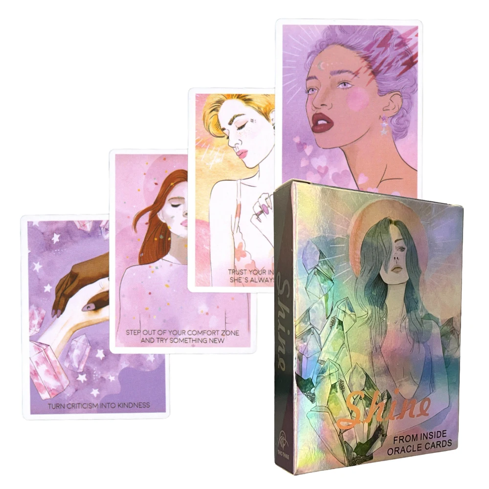 Oracle Cards Tarot Deck Entertainment Games for Family Witchcraft Rpg Wiccan Supplies Oraculos PDF Guidebook Trading Rune
Oracle Cards Tarot Deck Entertainment Games for Family Witchcraft Rpg Wiccan Supplies Oraculos PDF Guidebook Trading Rune