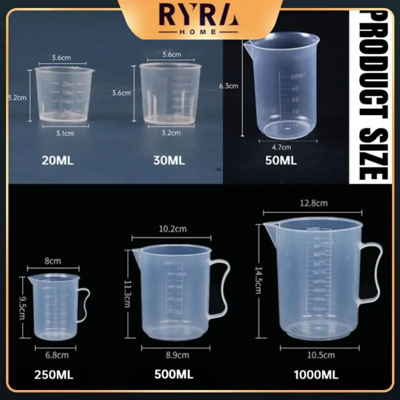 2/4/5PCS Pp Standard Measurment Cups Plastic Measurement Tools Food Grade Plastic Food-grade Measuring Cup Kitchen Tool
2/4/5PCS Pp Standard Measurment Cups Plastic Measurement Tools Food Grade Plastic Food-grade Measuring Cup Kitchen Tool
