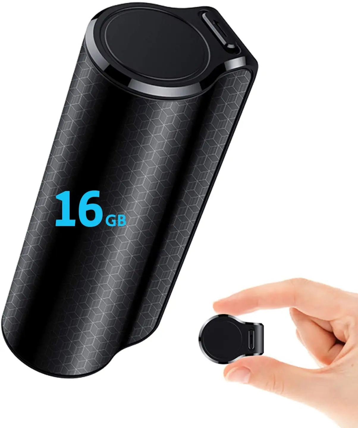 Mini Voice Activated Recorder, 16GB Super Long 500 Hours Recording Capacity, 365 Standby Battery, Audio Sound Recording
Mini Voice Activated Recorder, 16GB Super Long 500 Hours Recording Capacity, 365 Standby Battery, Audio Sound Recording