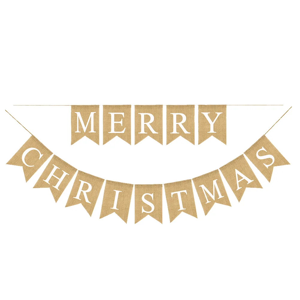 1 pc Black Christmas Garland Christmas Banners for Fireplace Merry Christmas Bunting Burlap Banner Plain
1 pc Black Christmas Garland Christmas Banners for Fireplace Merry Christmas Bunting Burlap Banner Plain