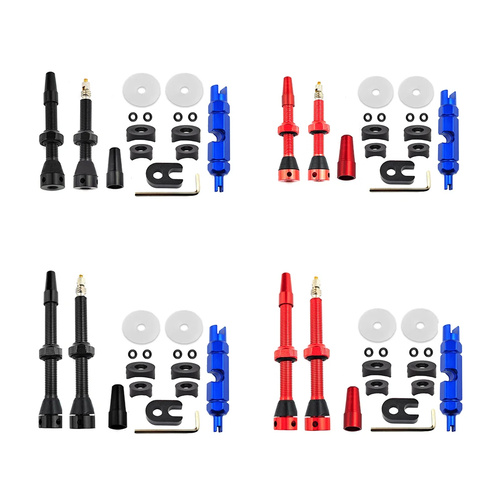 Bike Tubeless Rim Presta Valves Set 44/60mm Nipple Brass Core CNC Machined Anodized Tool MTB Road Bicycle Accessories
Bike Tubeless Rim Presta Valves Set 44/60mm Nipple Brass Core CNC Machined Anodized Tool MTB Road Bicycle Accessories