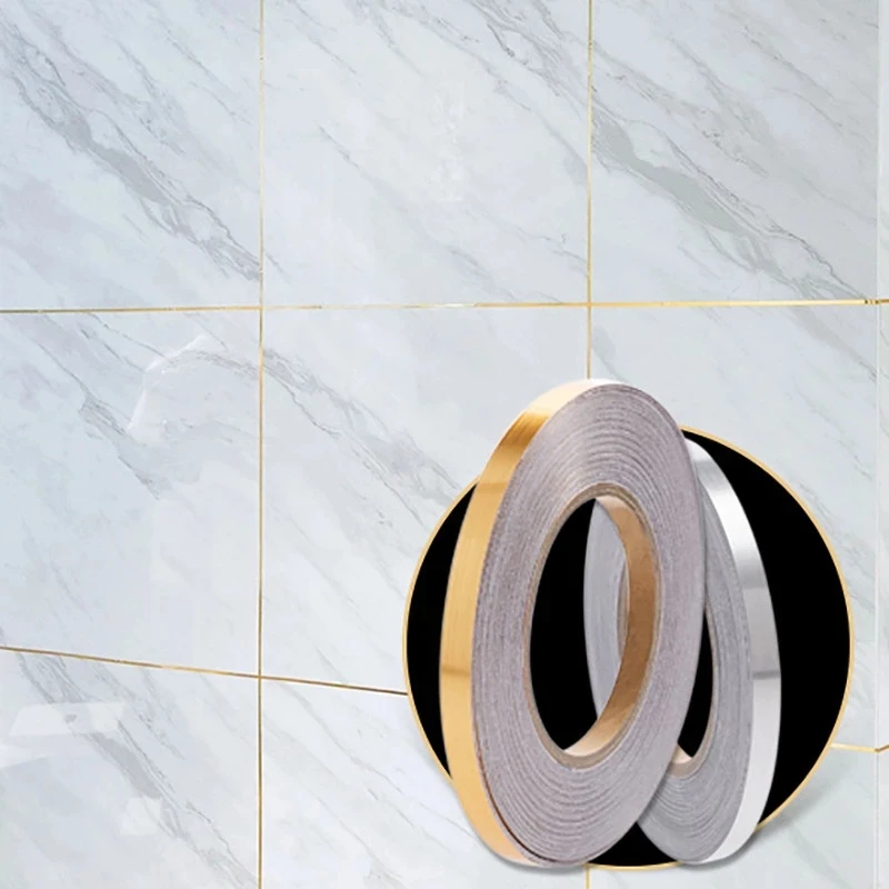 50Mx1/2cm Gap Sealing Foil Tape PVC Self Adhesive Floor Seam Sticker Gold Waterproof Tile Sealing Tape PVC Home Decor
50Mx1/2cm Gap Sealing Foil Tape PVC Self Adhesive Floor Seam Sticker Gold Waterproof Tile Sealing Tape PVC Home Decor