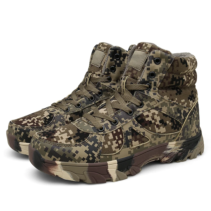 2023 Military Man Tactical Boots Camouflage Tactical Shoes Men Husband Breathable Combat Boots Men Military Summer Hot Sale
2023 Military Man Tactical Boots Camouflage Tactical Shoes Men Husband Breathable Combat Boots Men Military Summer Hot Sale