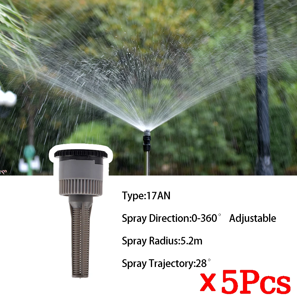 5 шт. всплывающий поливочный спринклер пластиковый 0~360 градусов
5 шт. всплывающий поливочный спринклер пластиковый 0~360 градусов