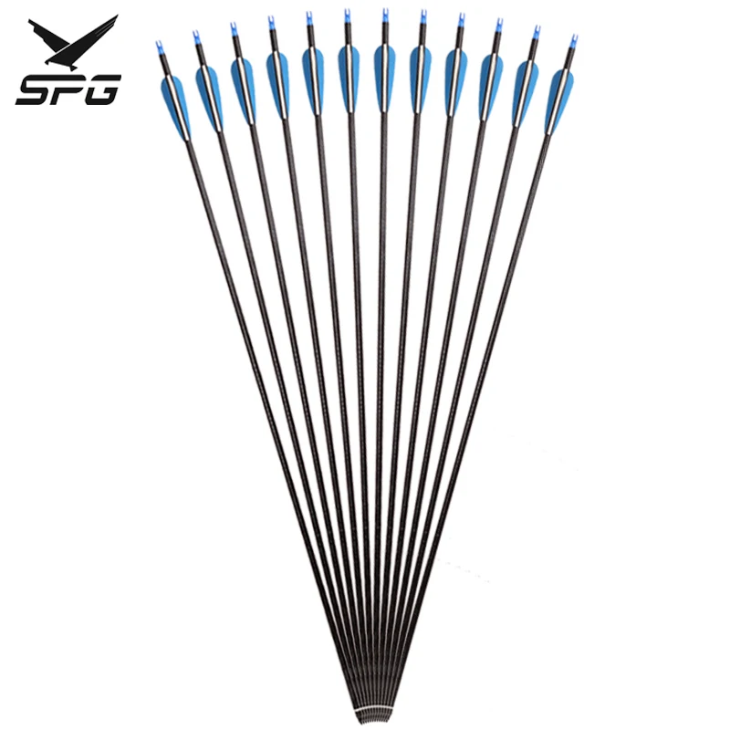 6/12/24pcs 31.5" 8mm Fiberglass Arrows 3" Teardrop Feather for Recurve Compound Bows Outdoor Sport Archery Hunting Practice
6/12/24pcs 31.5" 8mm Fiberglass Arrows 3" Teardrop Feather for Recurve Compound Bows Outdoor Sport Archery Hunting Practice