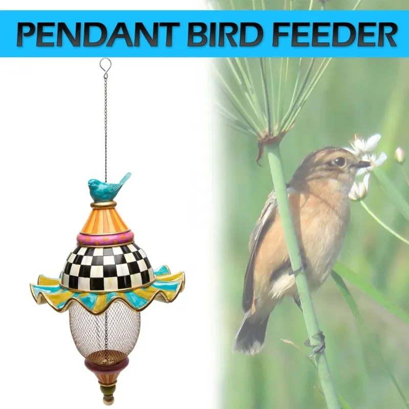 Pendant Bird Feeder Bird Feeders For Outdoors Hanging Squirrel Proof Wild Birds Birdhouse Decor Garden Yard Feeding Decoration
Pendant Bird Feeder Bird Feeders For Outdoors Hanging Squirrel Proof Wild Birds Birdhouse Decor Garden Yard Feeding Decoration