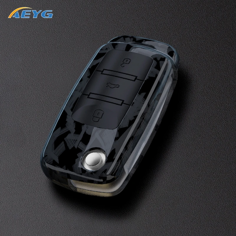 Чехол для автомобильного ключа из АБС-углеродного волокна для VW Volkswagen Polo Tiguan Passat B5 B6 B7 Golf 4 5 6 MK6 Jetta Lavida для Skoda Octavia 
Чехол для автомобильного ключа из АБС-углеродного волокна для VW Volkswagen Polo Tiguan Passat B5 B6 B7 Golf 4 5 6 MK6 Jetta Lavida для Skoda Octavia