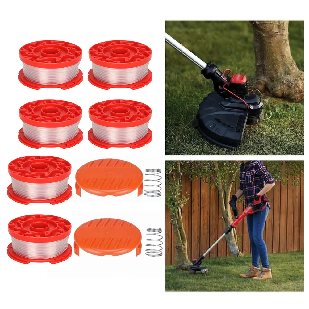 6 Spool+2 Cover+2 Spring CMZST0653 Replacement String Trimmer Spool For CRAFYSMAN String Trimmer Parts For Home Garden Tool
6 Spool+2 Cover+2 Spring CMZST0653 Replacement String Trimmer Spool For CRAFYSMAN String Trimmer Parts For Home Garden Tool
