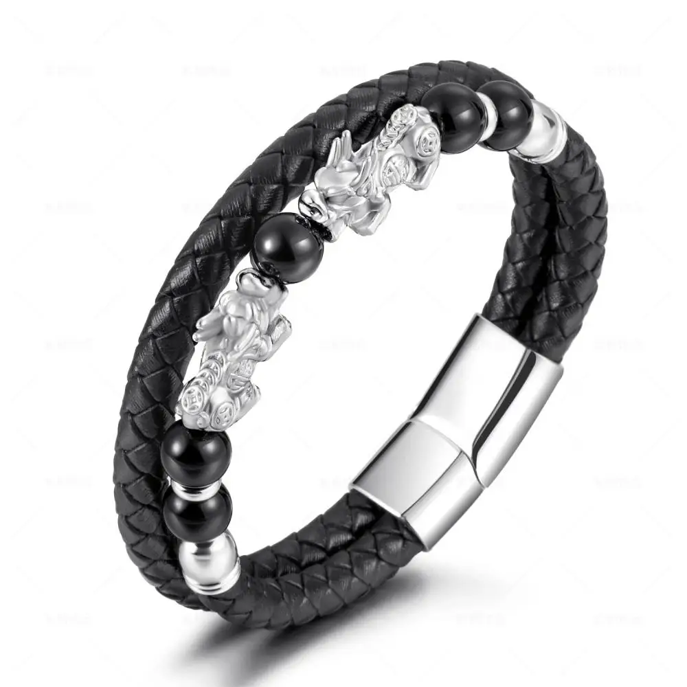 2022 Trendy multi-layer leather woven bracelet brave troops Beaded Men's Bracelet New Fashion Jewelry Accessories Party Gift
2022 Trendy multi-layer leather woven bracelet brave troops Beaded Men's Bracelet New Fashion Jewelry Accessories Party Gift