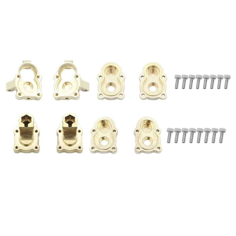 Brass Front and Rear Portal Housing Gear Cover Counterweight for FMS FCX24 1/24 RC Crawler Car Upgrades Parts
Brass Front and Rear Portal Housing Gear Cover Counterweight for FMS FCX24 1/24 RC Crawler Car Upgrades Parts
