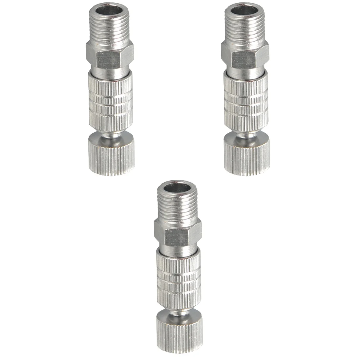 3 pcs Quick Release Airbrush Coupler Metal Replacement Self-lock Hose Connector Airbrush Adapter for Tool Hose Connector
3 pcs Quick Release Airbrush Coupler Metal Replacement Self-lock Hose Connector Airbrush Adapter for Tool Hose Connector