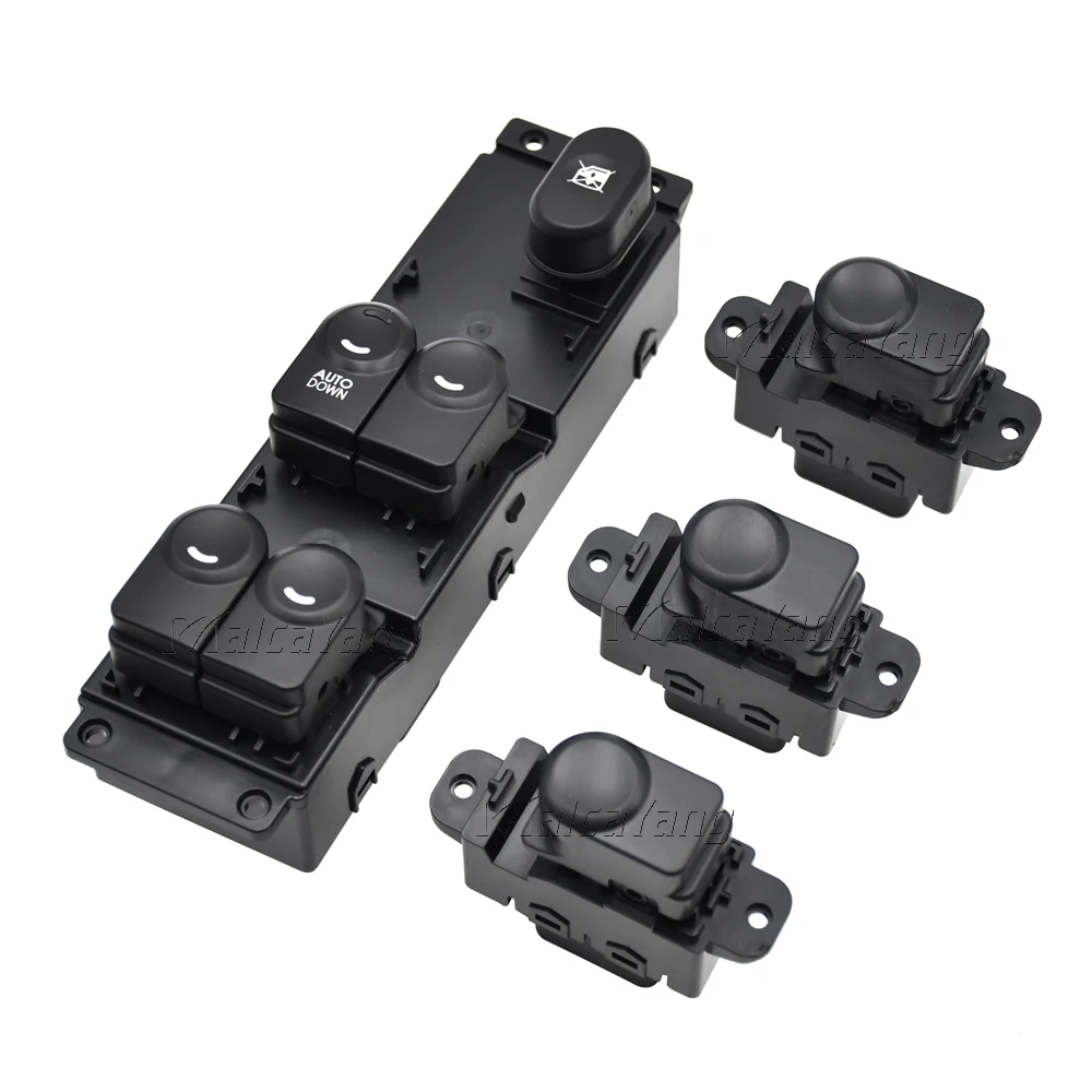 For Hyundai Solaris Accent 2011 2012 2013 16 Pins Front Left Master Power Window Switch Control Button 93580-1R000 93570-1R101
For Hyundai Solaris Accent 2011 2012 2013 16 Pins Front Left Master Power Window Switch Control Button 93580-1R000 93570-1R101
