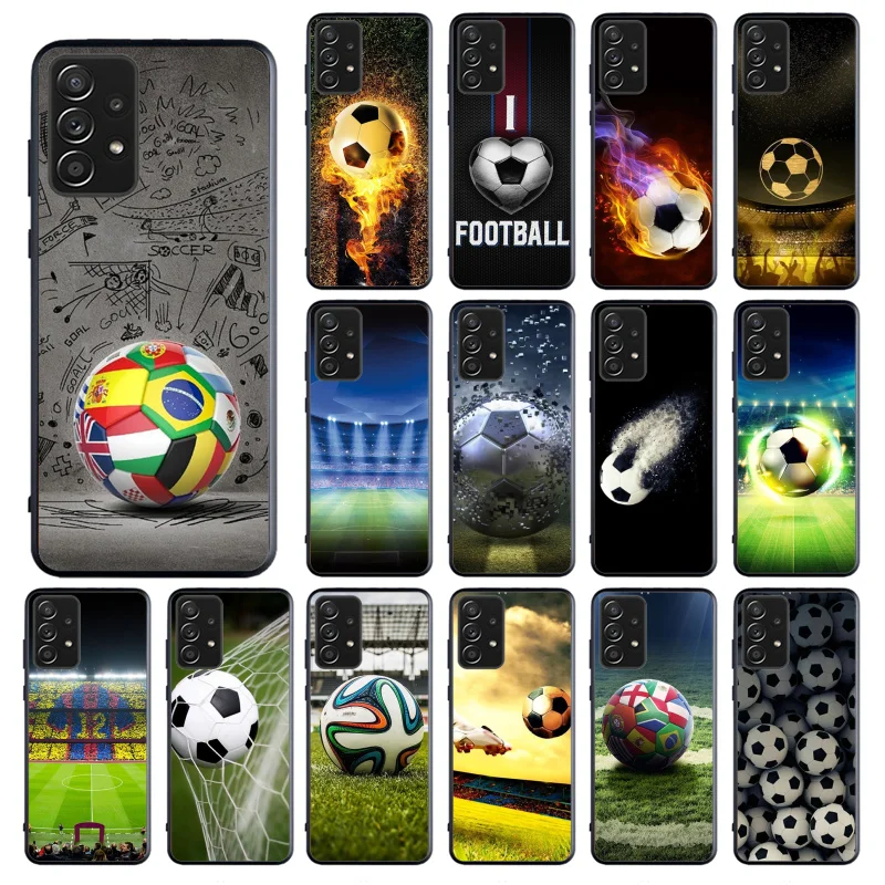 Football Art Phone Case for Samsung Galaxy A13 A22 A32 A71 A33 A52 A53 A72 A73 A51 A31 A23 A34 A54 A52 A53S Coque Case
Football Art Phone Case for Samsung Galaxy A13 A22 A32 A71 A33 A52 A53 A72 A73 A51 A31 A23 A34 A54 A52 A53S Coque Case