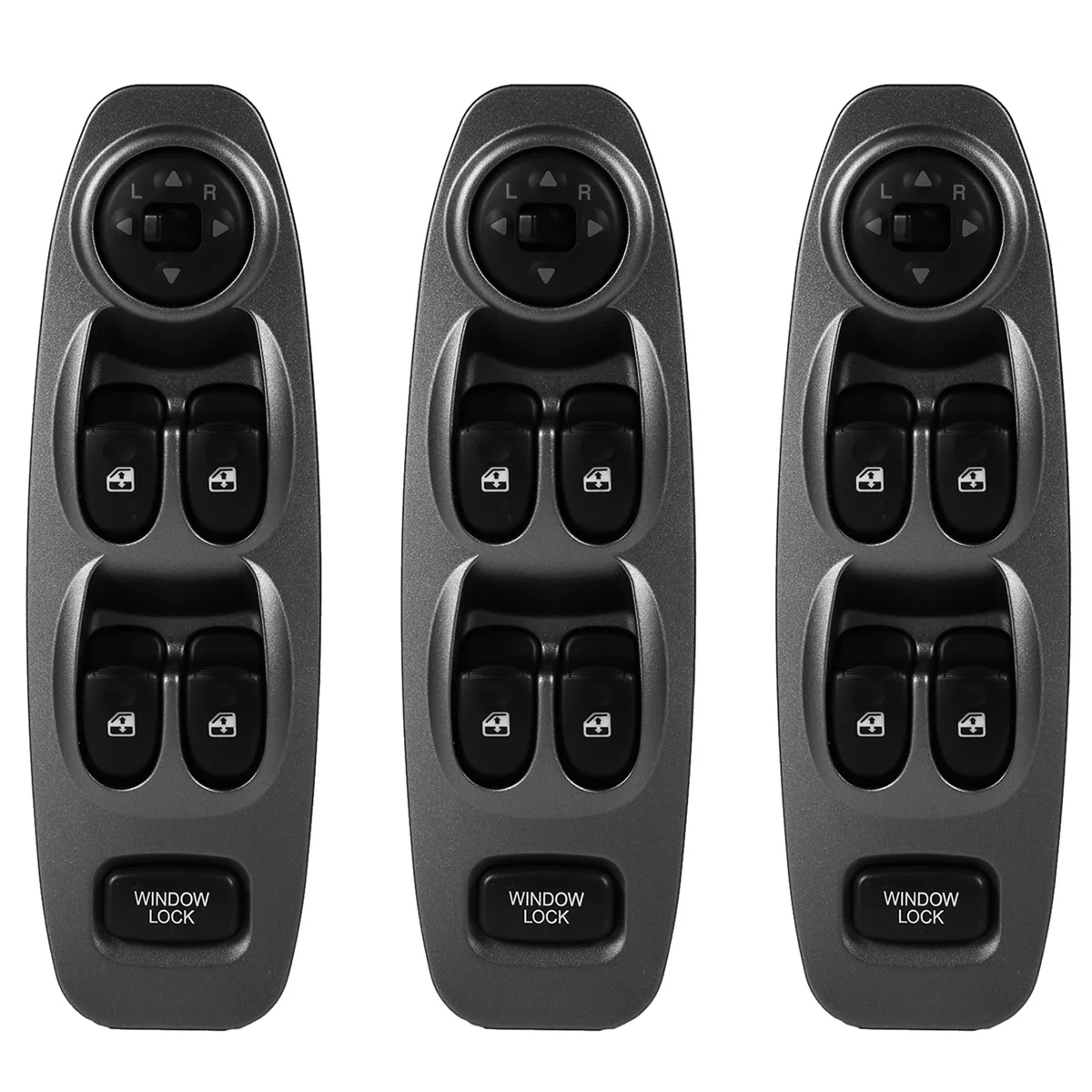 3X New Master Control Power Window Switch Fit for HYUNDAI ACCENT 01-05 9357025000
3X New Master Control Power Window Switch Fit for HYUNDAI ACCENT 01-05 9357025000