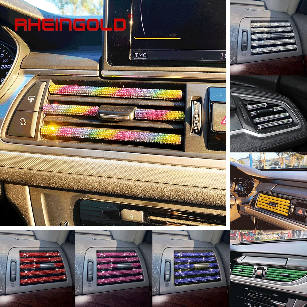 5Pcs Bling Car Air Outlet Decorative Strip 20cm Crystal Universal Car Conditioner Outlet U Shape Moulding Trim Strip Accessories
5Pcs Bling Car Air Outlet Decorative Strip 20cm Crystal Universal Car Conditioner Outlet U Shape Moulding Trim Strip Accessories