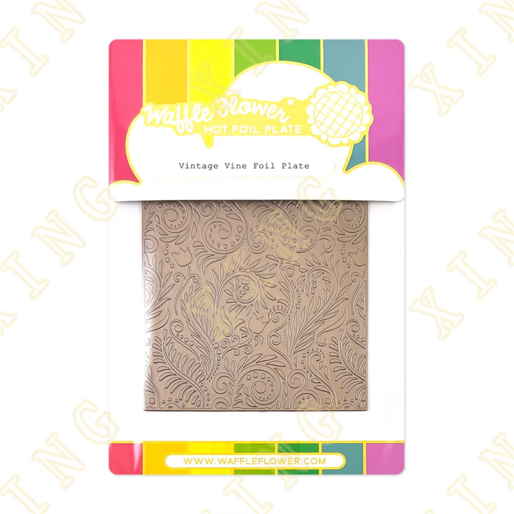 Vintage Vine Hot Foil Plate Scrapbook Diary Decoration Stencil Embossing Template Diy Greeting Card Handmade 2022 New Arrival
Vintage Vine Hot Foil Plate Scrapbook Diary Decoration Stencil Embossing Template Diy Greeting Card Handmade 2022 New Arrival