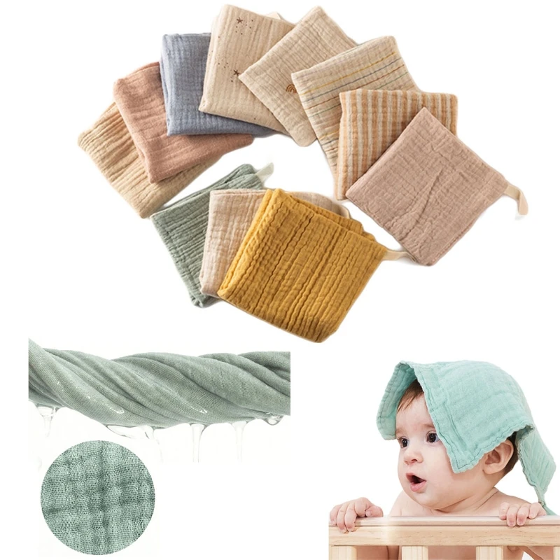 3 шт., Детские хлопковые салфетки для лица 
3 шт., Детские хлопковые салфетки для лица