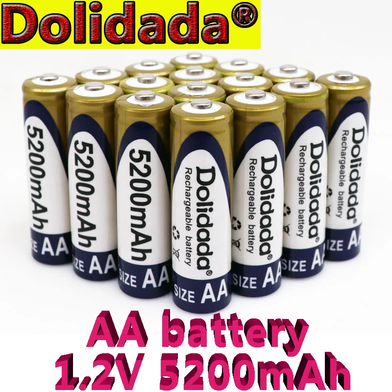 100% d'origine 1.2V AA batterie 5200mAh Ni-MH aa Rechargeables Batterie Pour Jouets Caméra Micro
100% d'origine 1.2V AA batterie 5200mAh Ni-MH aa Rechargeables Batterie Pour Jouets Caméra Micro