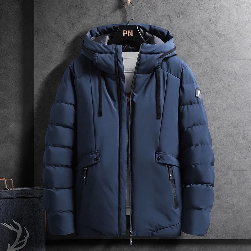 Warm Men Parkas Casual Hooded Jackets Coat Winter Thick Men's Sportswear Cotton Padded Jackets Zipper Solid Outwear Windbreaker
Warm Men Parkas Casual Hooded Jackets Coat Winter Thick Men's Sportswear Cotton Padded Jackets Zipper Solid Outwear Windbreaker