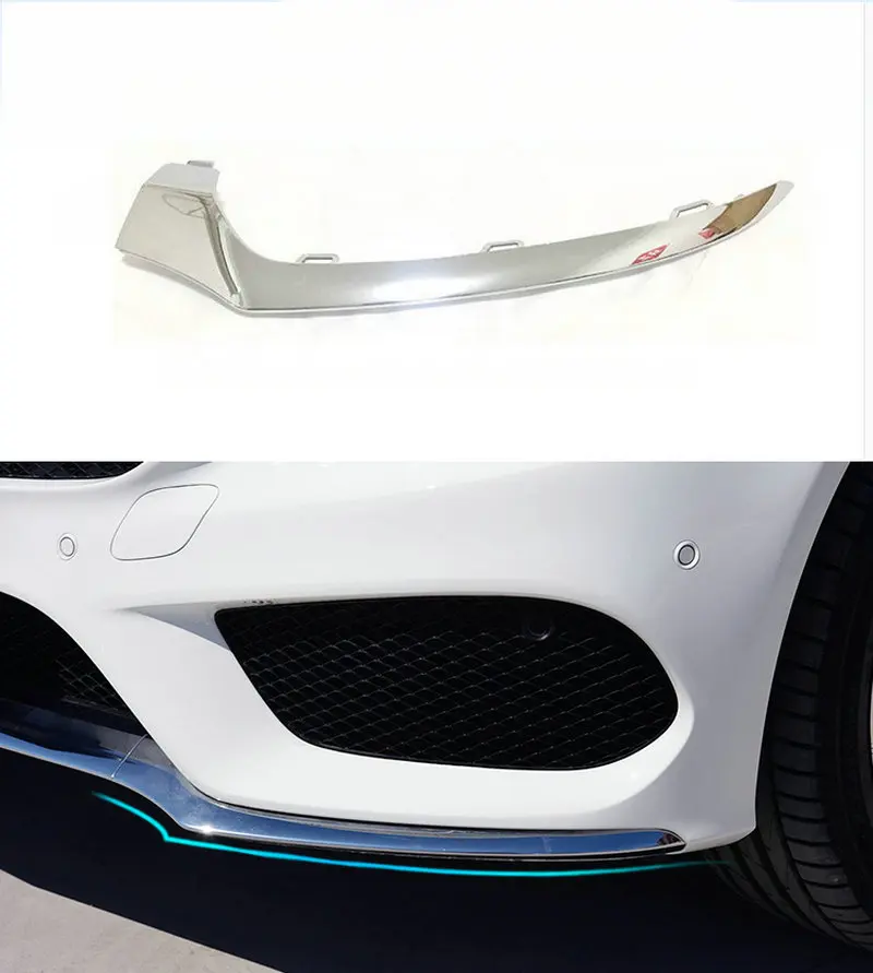 For 2014-2021 C300 C180 C200 C260 Front bumper trim strip Electroplating strip Front bar bright bar Front s
For 2014-2021 C300 C180 C200 C260 Front bumper trim strip Electroplating strip Front bar bright bar Front s