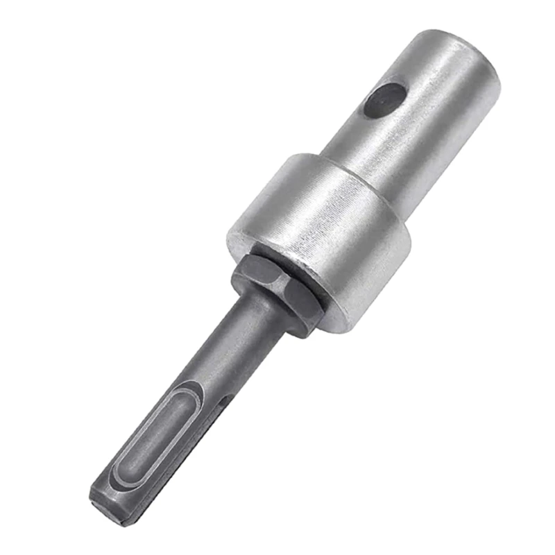 

2 Slots Drill Bit Adapter SDS Shaft Arbor Connector For Earth Auger Head Tool