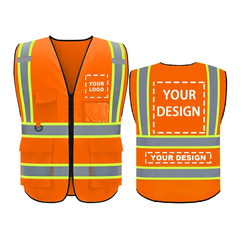 Reflective Safety Vest High Visibility orange Custom Logo XXXL Working Vest Motorcycle Jacket Fluorescent Signal For Men Woman
Reflective Safety Vest High Visibility orange Custom Logo XXXL Working Vest Motorcycle Jacket Fluorescent Signal For Men Woman