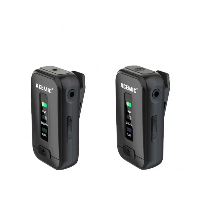 ACEMIC V1 For Phone DSLR Camera Vlogging Interview 2.4G Wireless Microphone System Portable Lavalier Mic
ACEMIC V1 For Phone DSLR Camera Vlogging Interview 2.4G Wireless Microphone System Portable Lavalier Mic