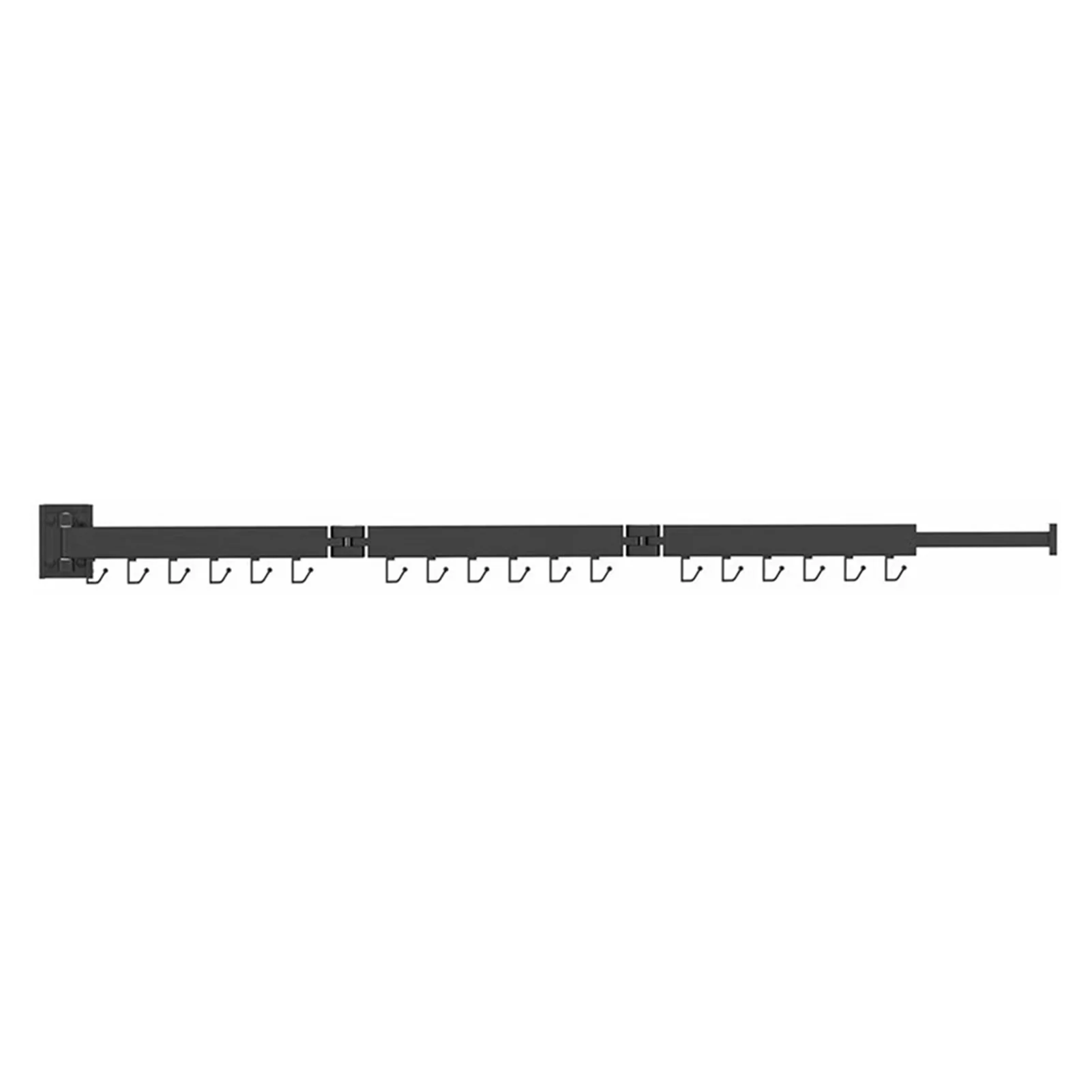 Multifunctional Hanging Collapsible Wall Mounted Home With Hooks Balcony 120cm Indoor Foldable Laundry Clothes Drying Rack
Multifunctional Hanging Collapsible Wall Mounted Home With Hooks Balcony 120cm Indoor Foldable Laundry Clothes Drying Rack
