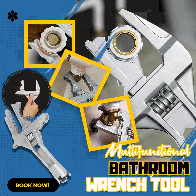 Short Handle Large Opening Activity Universal Wrench Multifunctional Bathroom Wrench Tool Movable Board Hand Plumbing Wrench
Short Handle Large Opening Activity Universal Wrench Multifunctional Bathroom Wrench Tool Movable Board Hand Plumbing Wrench