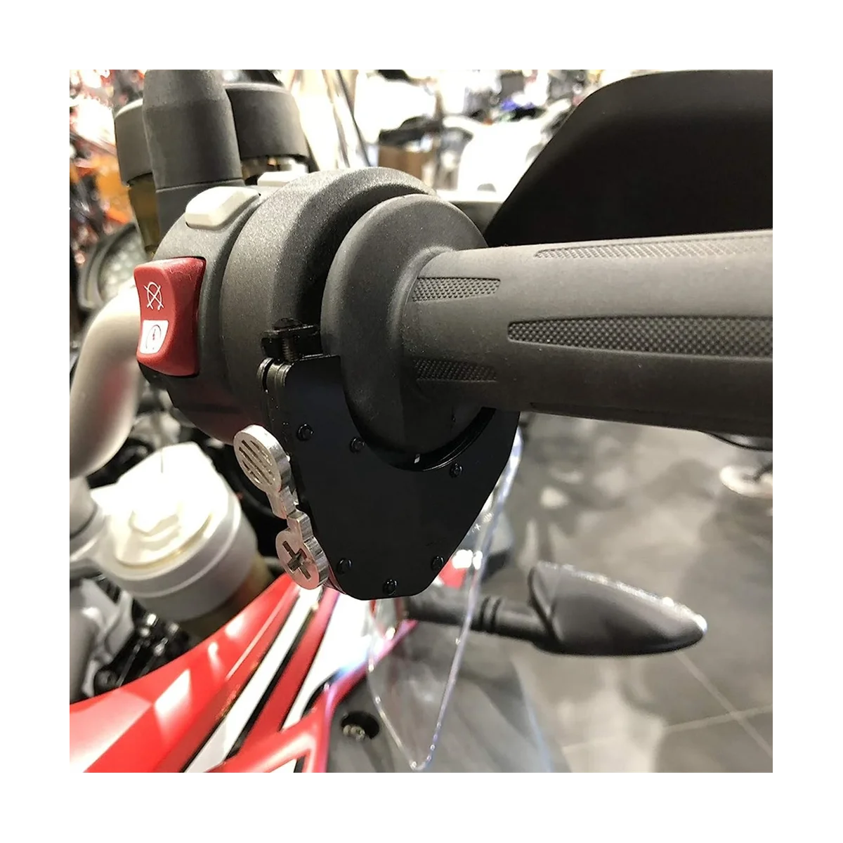 Universal Motorcycle Cruise Control Throttle Lock Assist Handlebar for BMW R1200GS Yamaha Honda NC750 ,Bottom Kit
Universal Motorcycle Cruise Control Throttle Lock Assist Handlebar for BMW R1200GS Yamaha Honda NC750 ,Bottom Kit