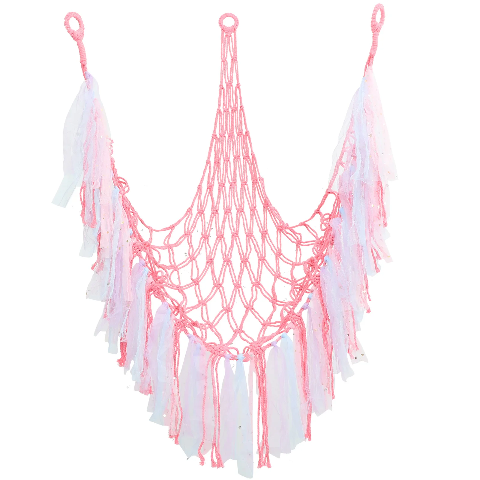 Netting Hammock Wall Hanging Tassel Lace Stuffed Animal Storage Macrame Bedroom Cotton
Netting Hammock Wall Hanging Tassel Lace Stuffed Animal Storage Macrame Bedroom Cotton