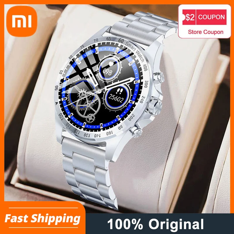 Xiaomi Business Men's Smart Watch Women Watch Heart Rate Monitor Full Touch Screen Sports Waterproof Smartwatch For Android
Xiaomi Business Men's Smart Watch Women Watch Heart Rate Monitor Full Touch Screen Sports Waterproof Smartwatch For Android