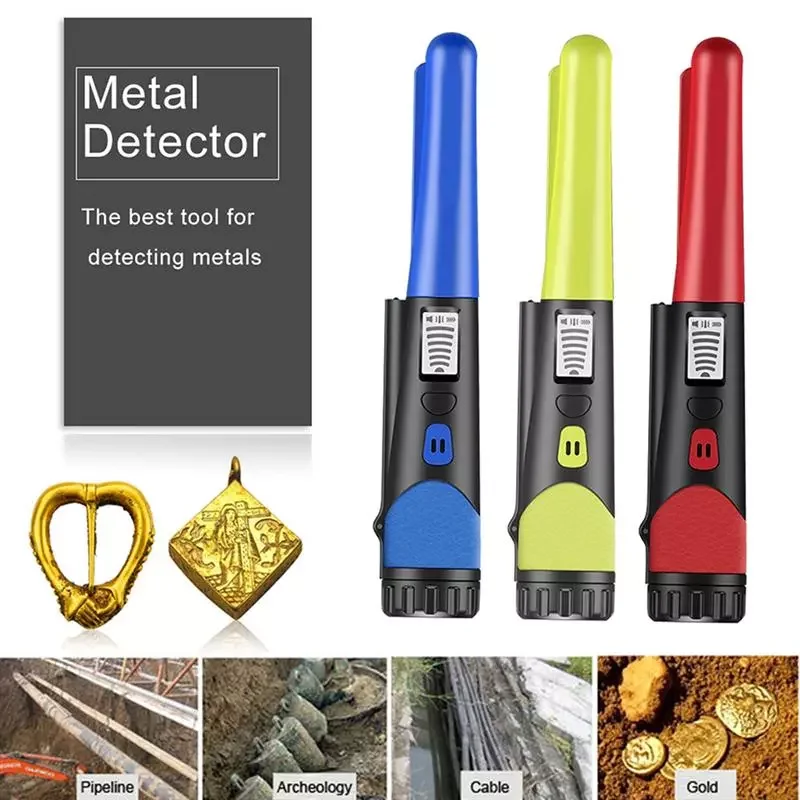 Pointer Metal Detector Handheld Portable Waterproof Pro Pinpoint Pinpointing Gold Digger Metal Detector for Adults Kids
Pointer Metal Detector Handheld Portable Waterproof Pro Pinpoint Pinpointing Gold Digger Metal Detector for Adults Kids