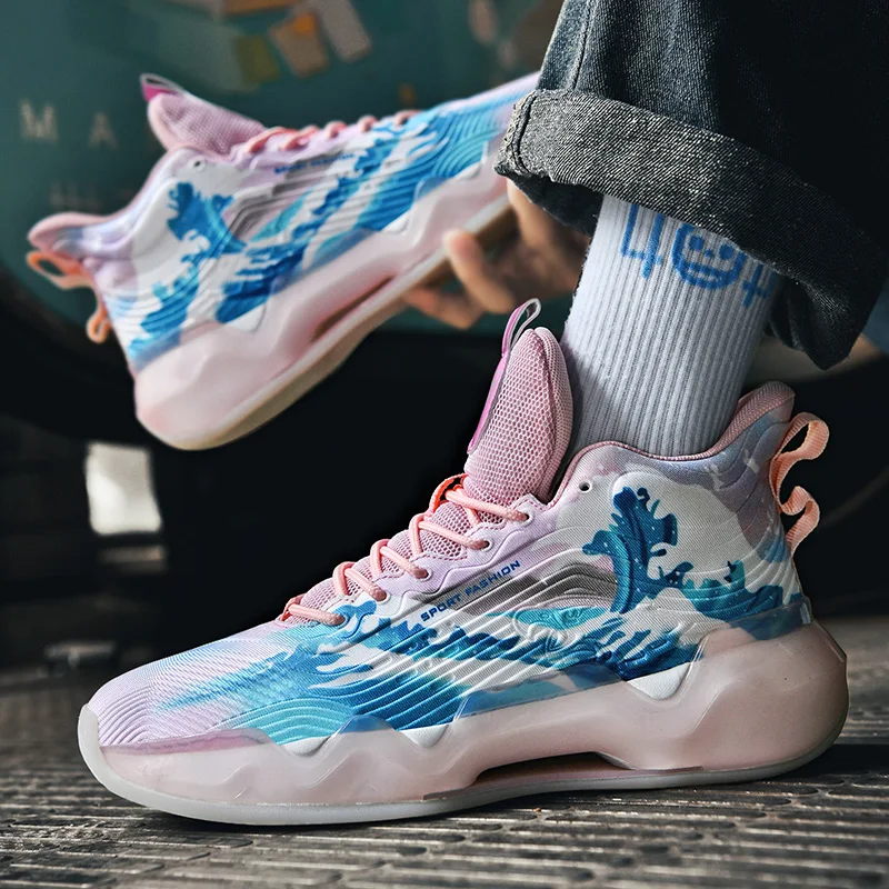 Мужские кроссовки для пар, Баскетбольная обувь с воздушной подушкой, женская кожаная спортивная обувь, мужские кроссовки, водонепроницаемые ботинки с высоким берцем, 2022
Мужские кроссовки для пар, Баскетбольная обувь с воздушной подушкой, женская кожаная спортивная обувь, мужские кроссовки, водонепроницаемые ботинки с высоким берцем, 2022