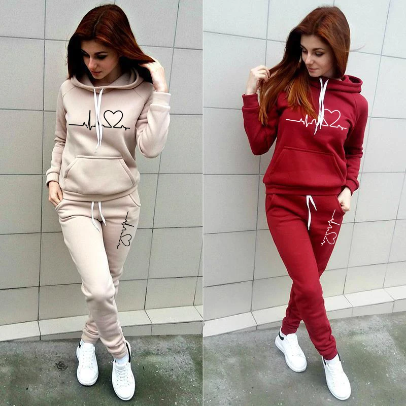 Two Piece Set Women Tracksuit Autumn Spring Hoodies and Pants Jogging Hooded Sweatshirts Casual Outfits Female Suits
Two Piece Set Women Tracksuit Autumn Spring Hoodies and Pants Jogging Hooded Sweatshirts Casual Outfits Female Suits