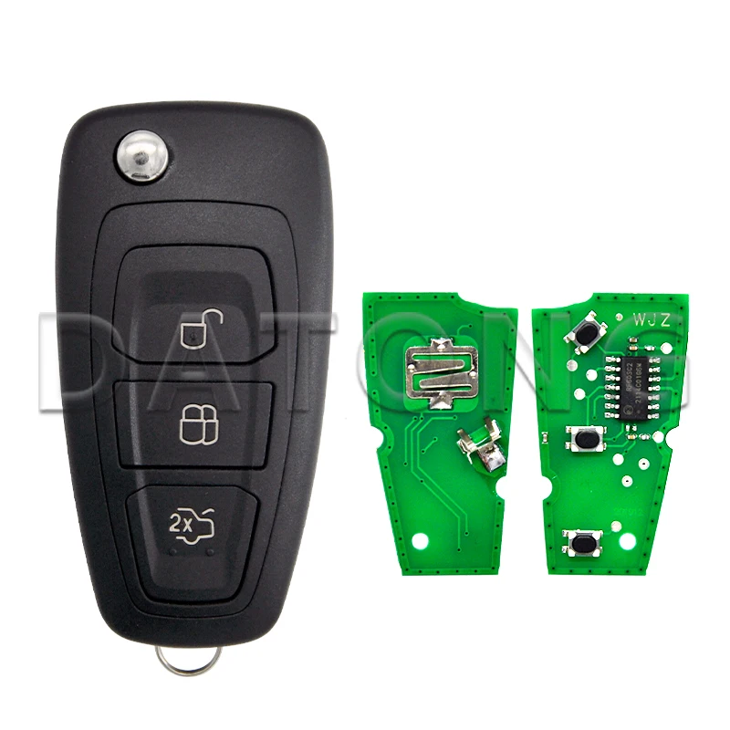 Автомобильный ключ Datong World подходит для Ford Focus Transit C-Max S-Max MK3 Mondeo 4D63 4D83 433 МГц FSK 5WK50165 5WK50166 5WK50168 Откидной ключ 
Автомобильный ключ Datong World подходит для Ford Focus Transit C-Max S-Max MK3 Mondeo 4D63 4D83 433 МГц FSK 5WK50165 5WK50166 5WK50168 Откидной ключ
