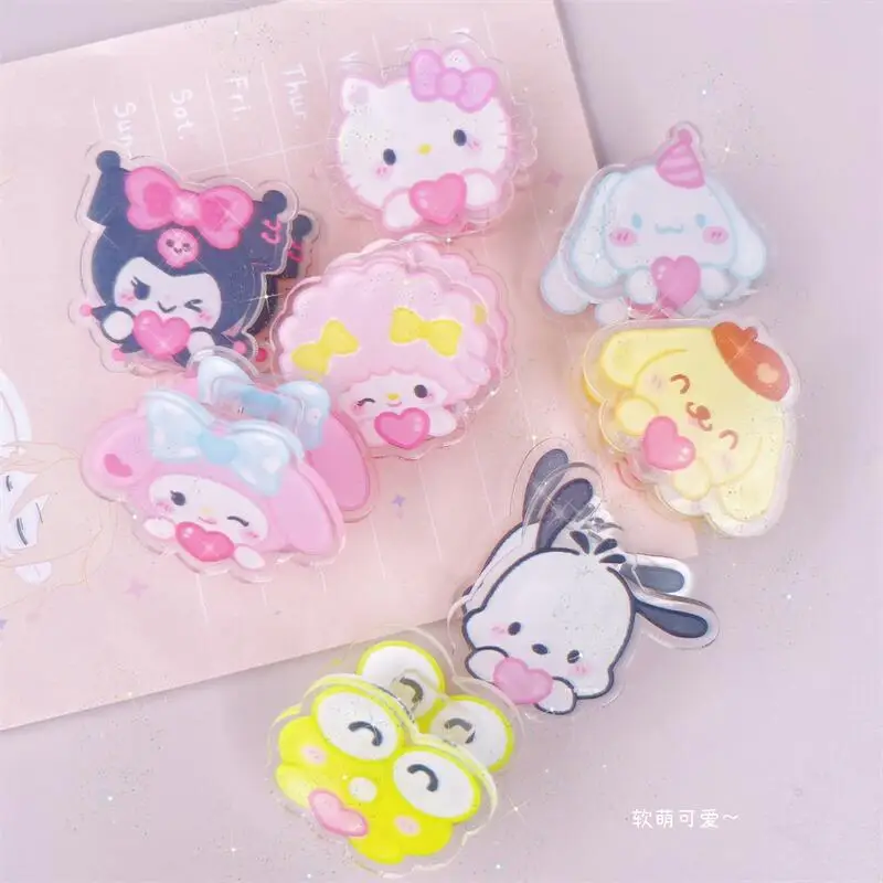 Sanrioed Kawaii Transparent Multifunctional Test Paper Clip Kuromi Cinnamoroll My Melody Snack Clip Post It Note Clip Pp Clip
Sanrioed Kawaii Transparent Multifunctional Test Paper Clip Kuromi Cinnamoroll My Melody Snack Clip Post It Note Clip Pp Clip