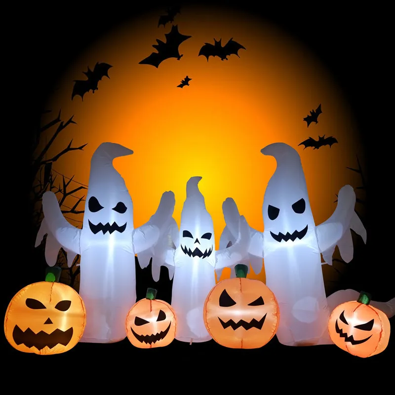 2.4m inflatable phantom pumpkin Halloween decoration Halloween air model atmosphere decoration
2.4m inflatable phantom pumpkin Halloween decoration Halloween air model atmosphere decoration