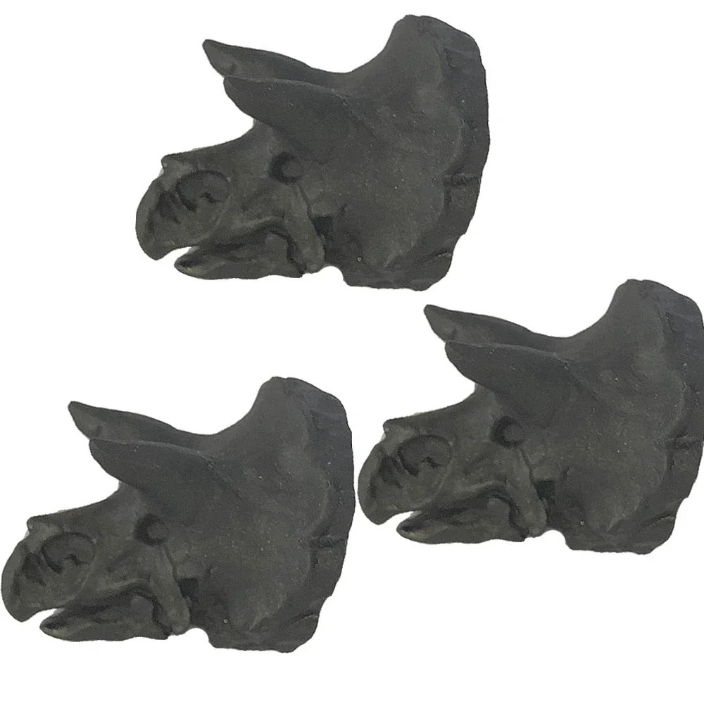 3 Pcs Simulation Dinosaur Drawer Knobs Resin Triceratops Closet Handle Pulls Hardware, Matte Black
3 Pcs Simulation Dinosaur Drawer Knobs Resin Triceratops Closet Handle Pulls Hardware, Matte Black