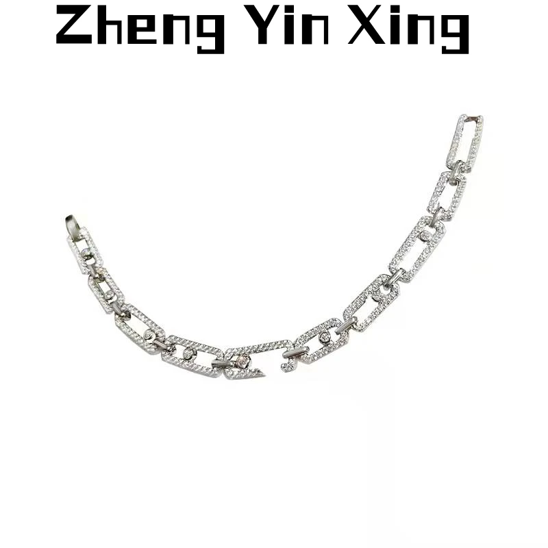 Sliding Bracelet High Quality 1:1 925 Sterling Silver Ladies Bracelet Natural Cubic Zirconia Jewelry Free Shipping
Sliding Bracelet High Quality 1:1 925 Sterling Silver Ladies Bracelet Natural Cubic Zirconia Jewelry Free Shipping