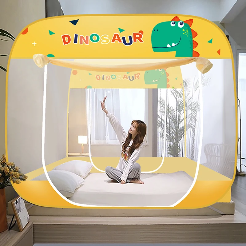 

Cute Baby Anti Mosquito Net Protector Cabin Bed Children's Bed Mosquito Net Mesh Tent Bed Decoration Zanzariera Household Items
